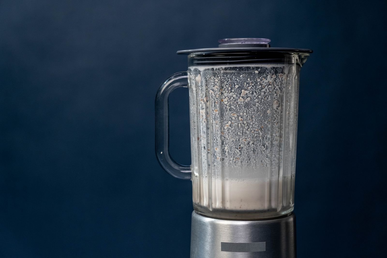 Close-up of a blender, studio product photography